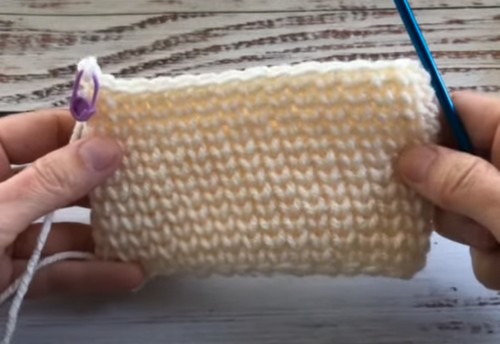 Crochet Waistcoat Stitch 1