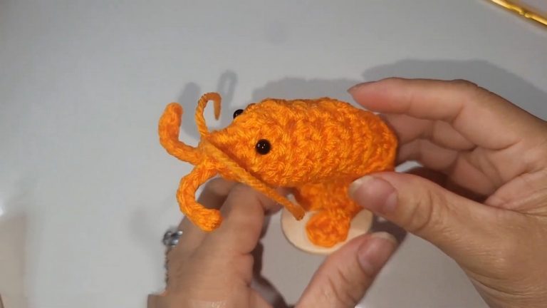 Step By Step Guide Crochet Cute Shrimp Amigurumi Pattern