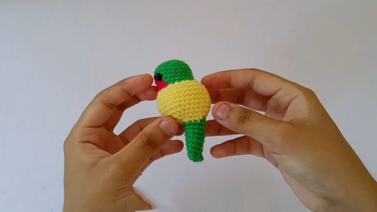 Tiny and Little Crochet Hummingbird Amigurumi Pattern