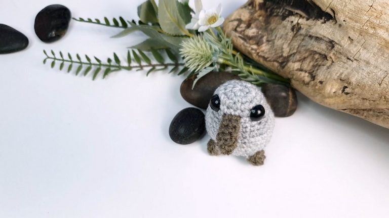 Step By Step: Crochet Simple Kiwi Bird Amigurumi Pattern