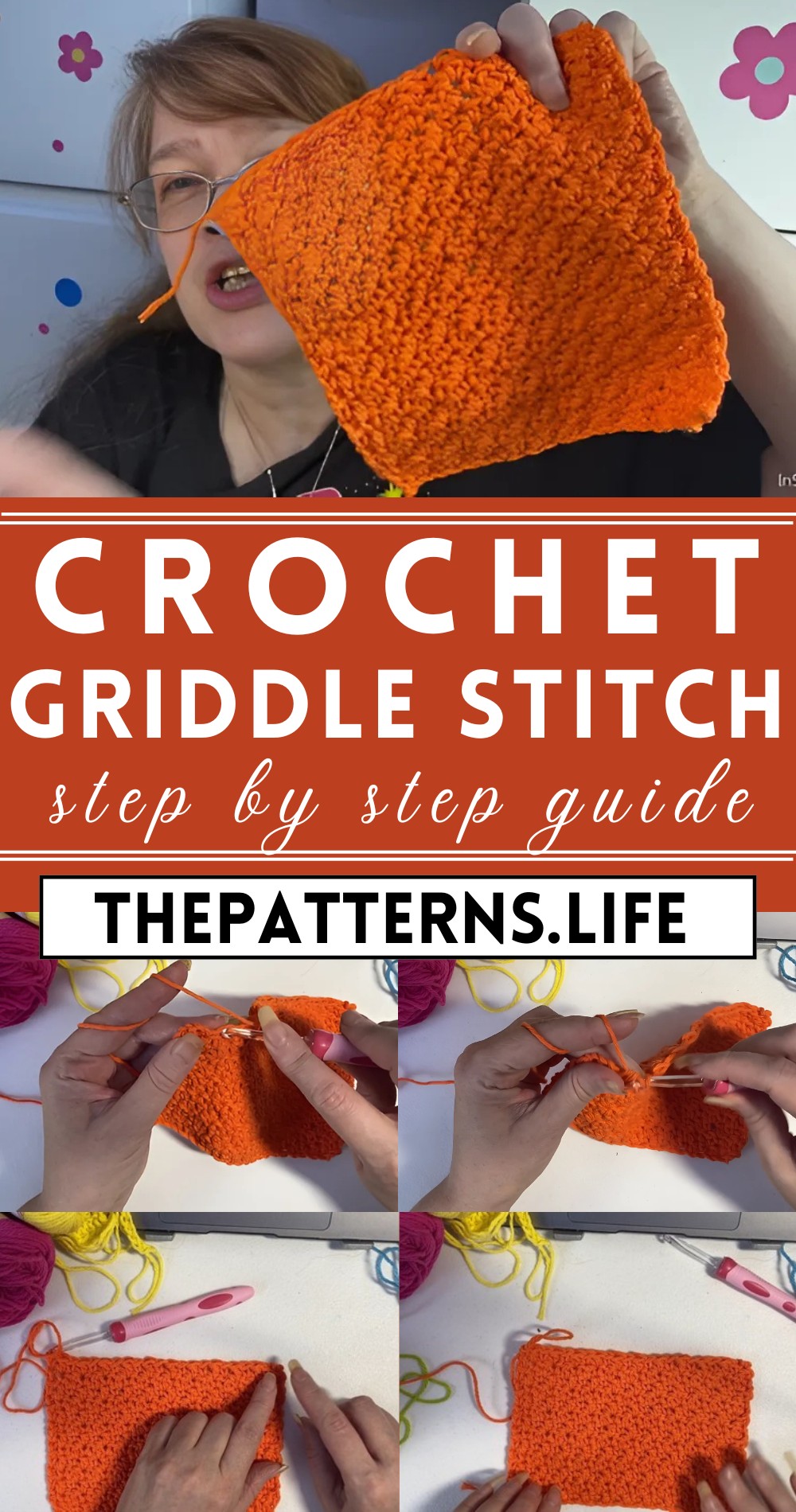 Crochet Griddle Stitch Tutorial