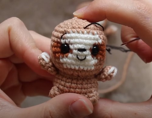 Crochet Mini Sloth Amigurumi 3