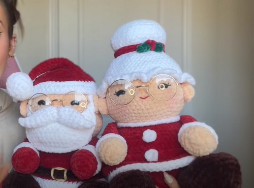 Crochet Santa Claus Amigurumi Tutorial 3