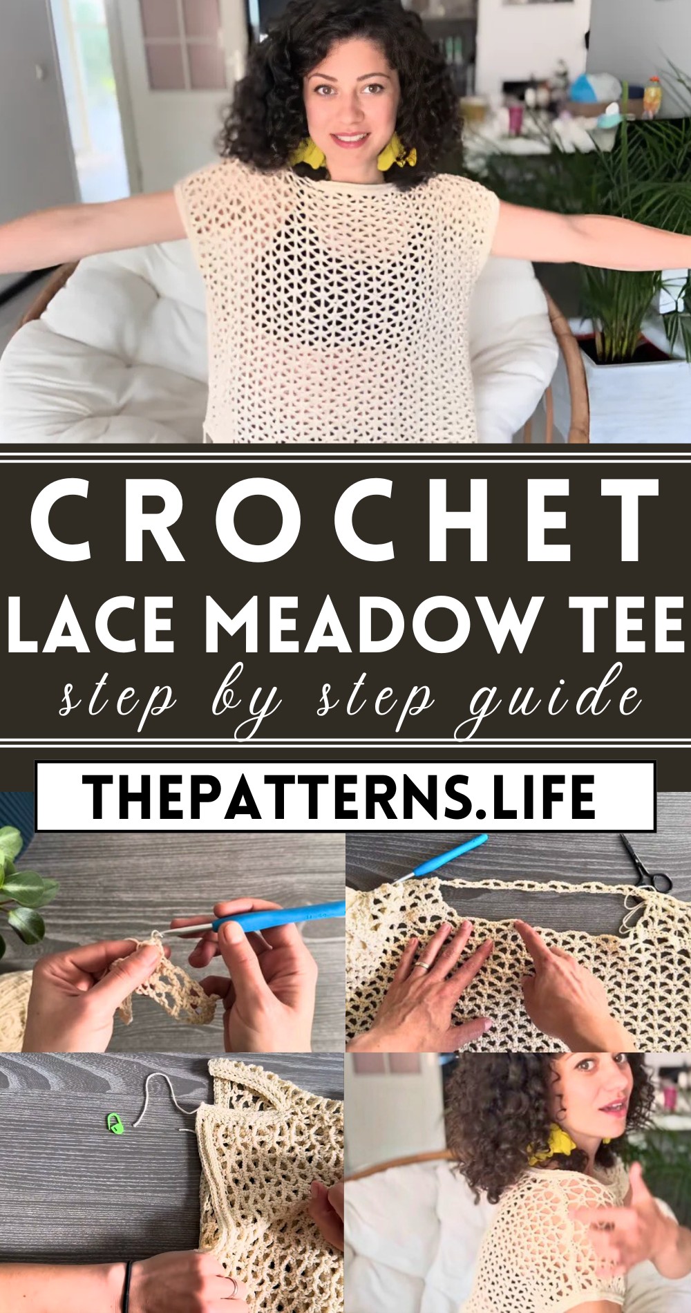 How To Crochet The Lace Meadow Tee