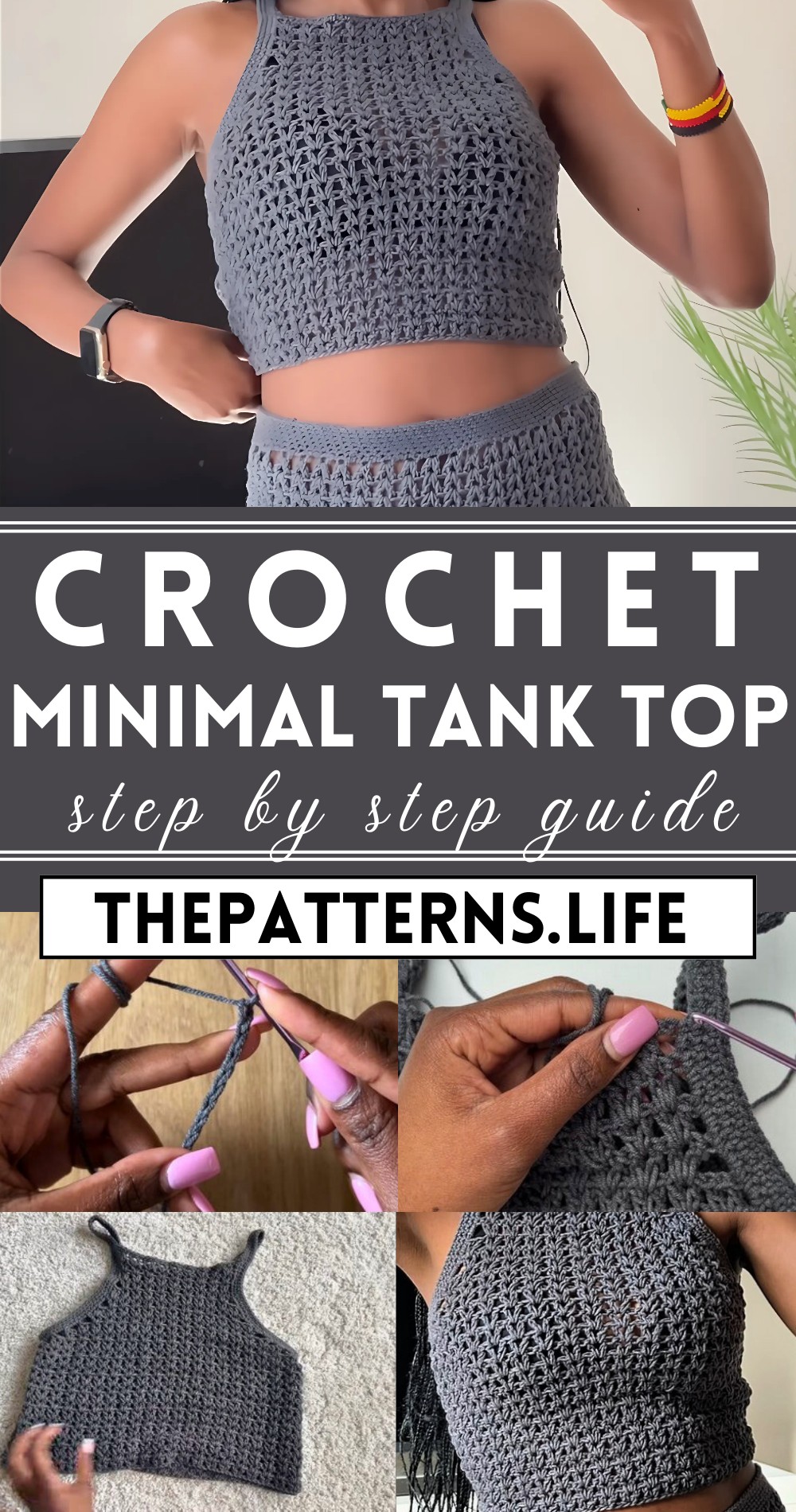 Crochet A Minimal Tank Top