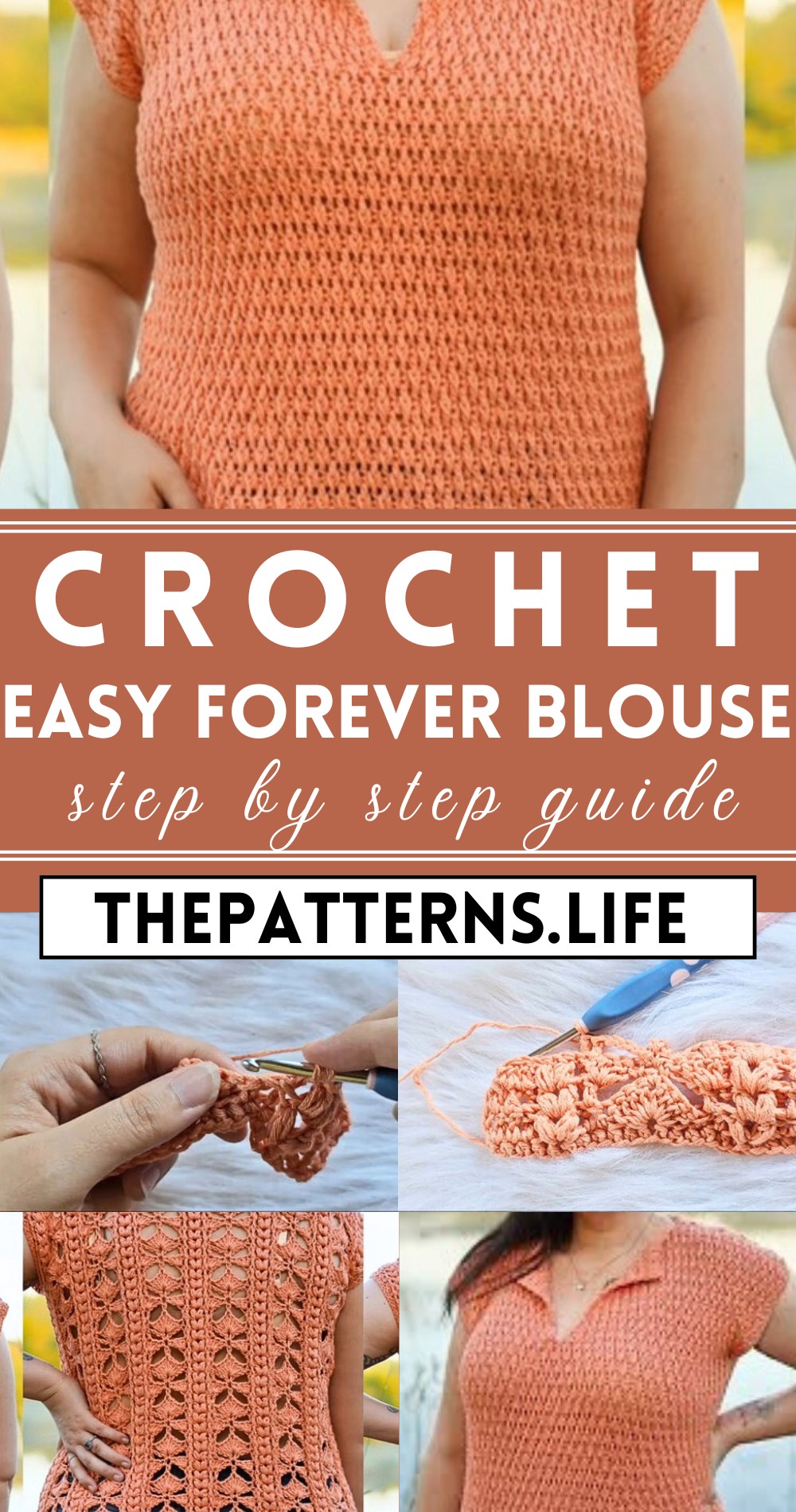 Easy Crochet Forever Blouse