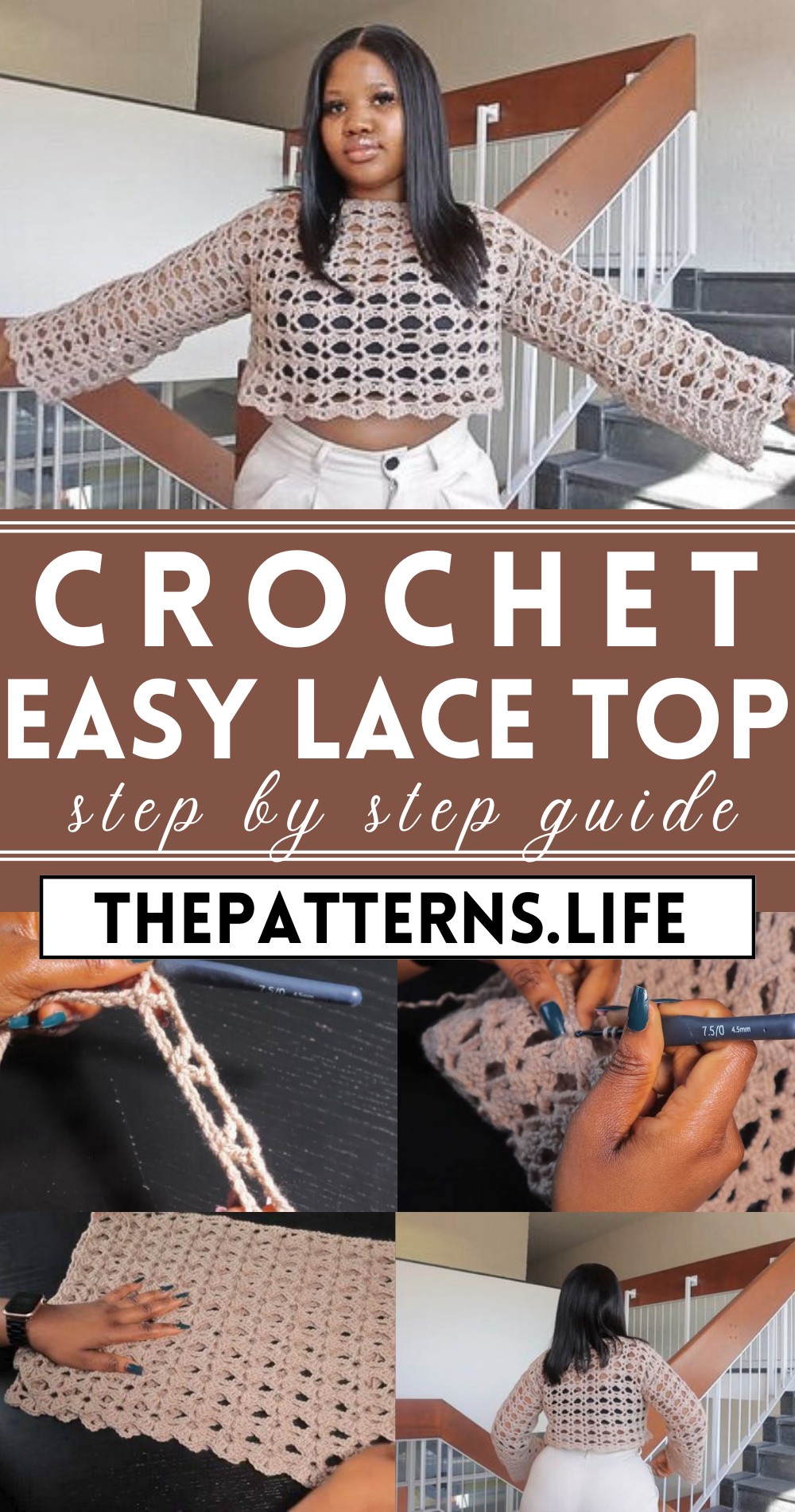 Easy Crochet Lace Top Tutorial