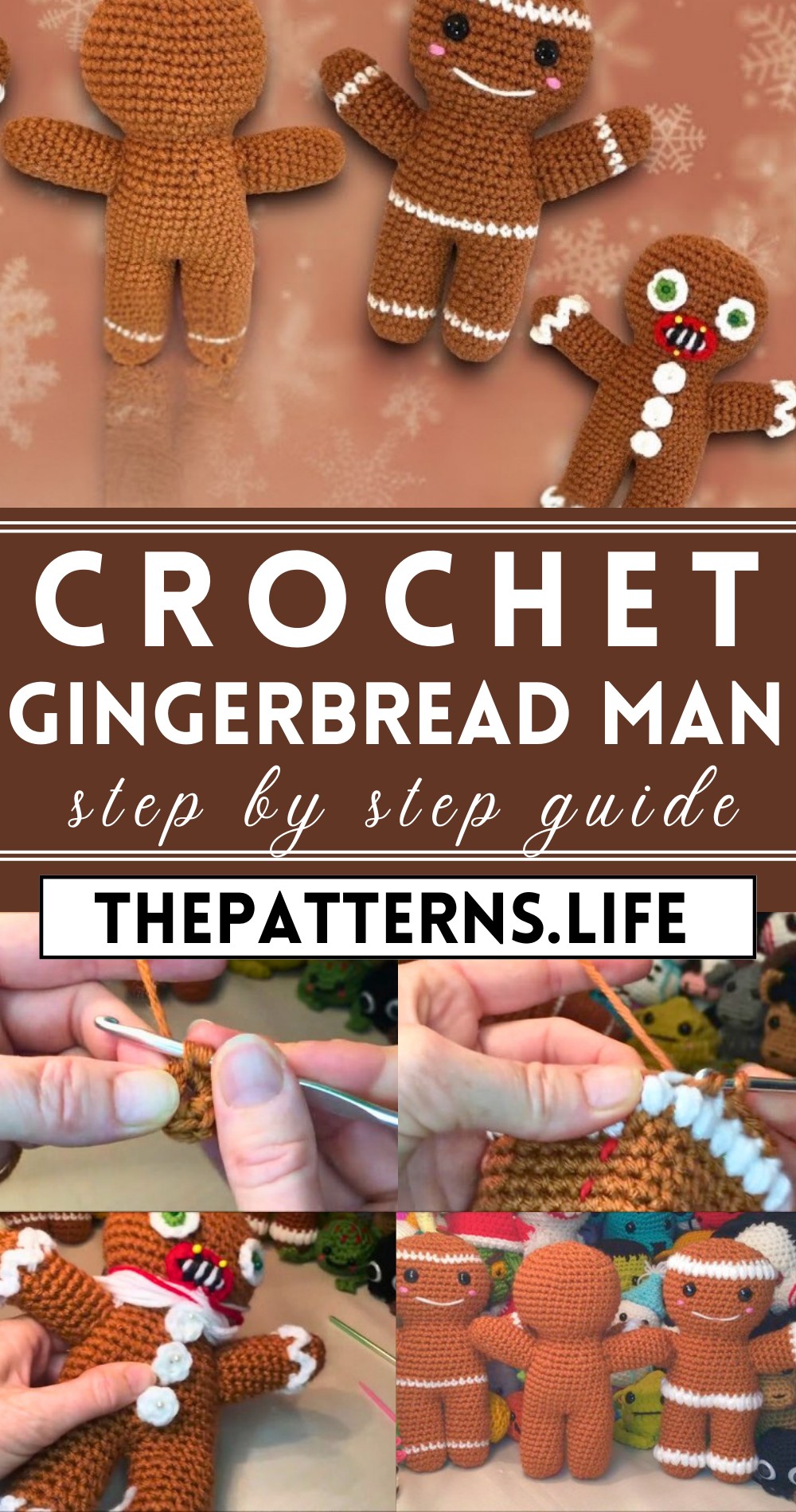Crochet Gingerbread Man