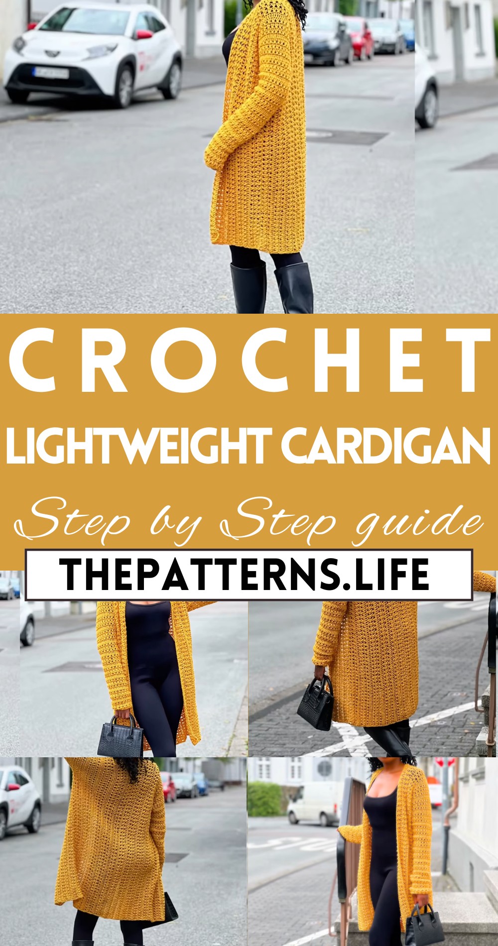 Crochet Lightweight Long Cardigan Tutorial For Filling Wardrobe's