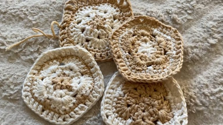 Crochet African Flower & Pentagon Granny Patch Pattern