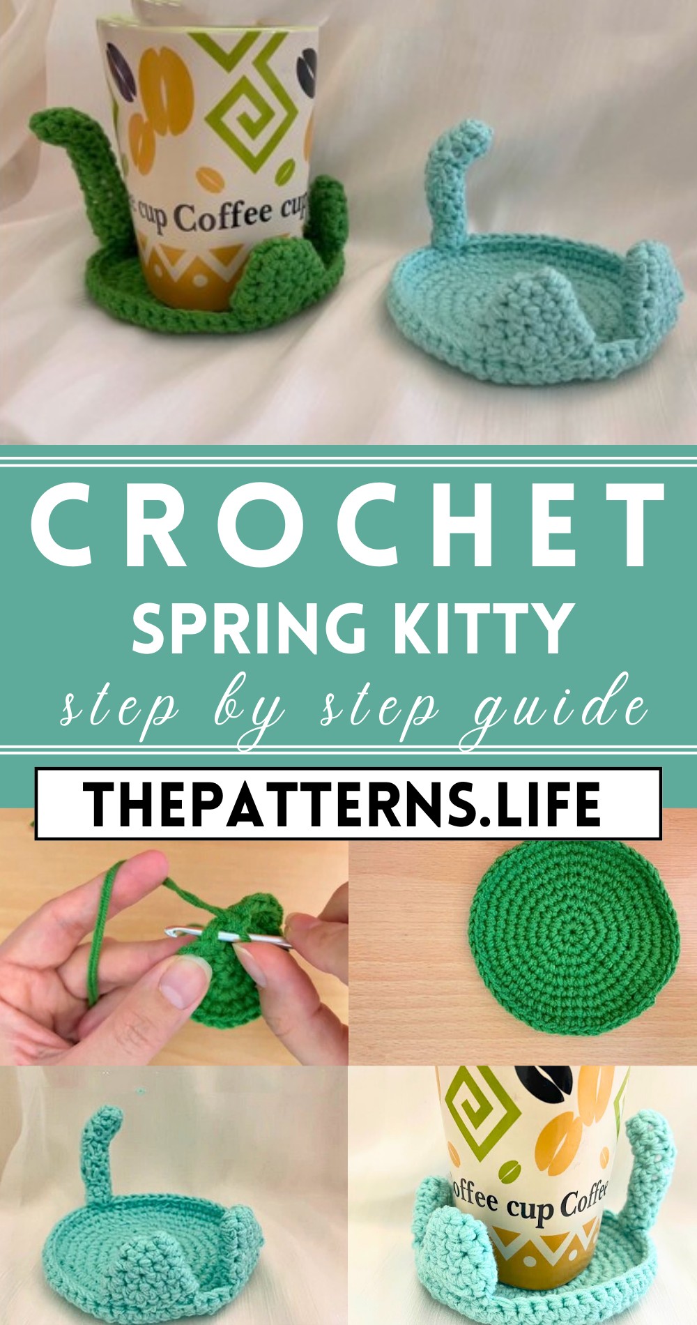 Crochet Spring Kitty Pattern
