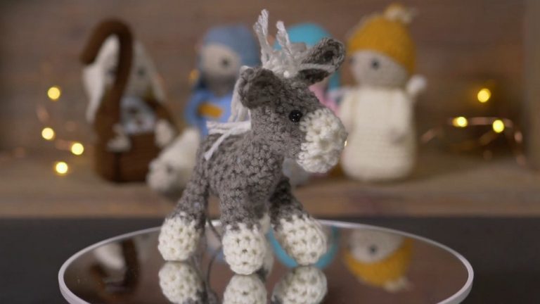 Crochet Standing Donkey Amigurumi Pattern Step By Step