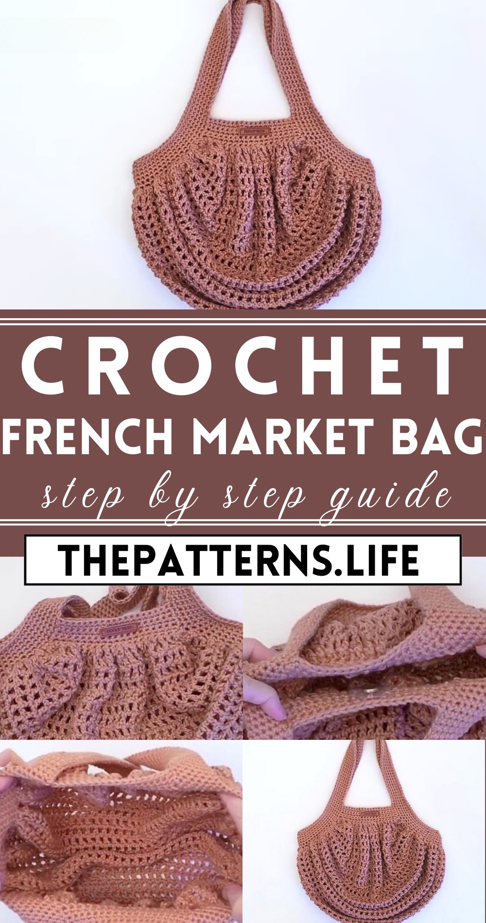 Crochet French Market Bag Pattern
