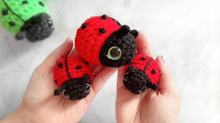 Quick & Easy Crochet Baby Ladybug Amigurumi Pattern