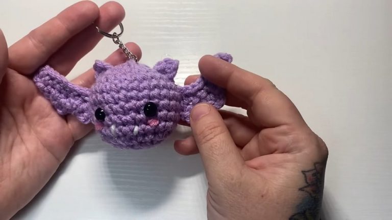 For Keychains & Bag Charm Crochet Bat Amigurumi Pattern