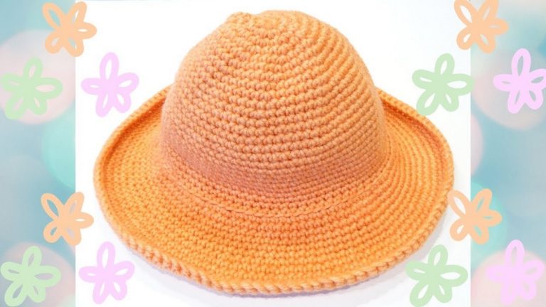 For Beginners Crochet Bucket Hat Step By Step Pattern