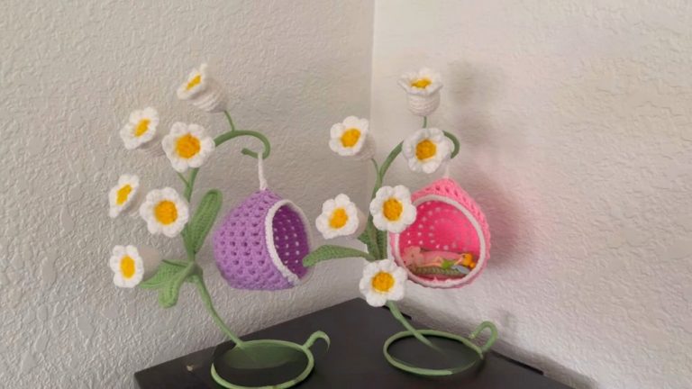 Charming Crochet Lily Of The Valley Swing Flower Pattern