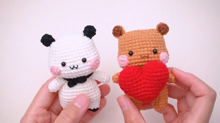 Crochet Amigurumi Bubu & Dudu Tutorial For baby Nursery