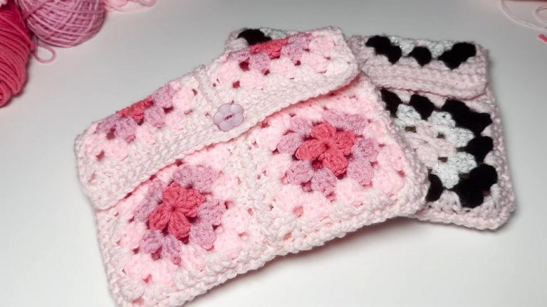 Elegant & Unique Crochet Booksleeve & Journal Cover Pattern