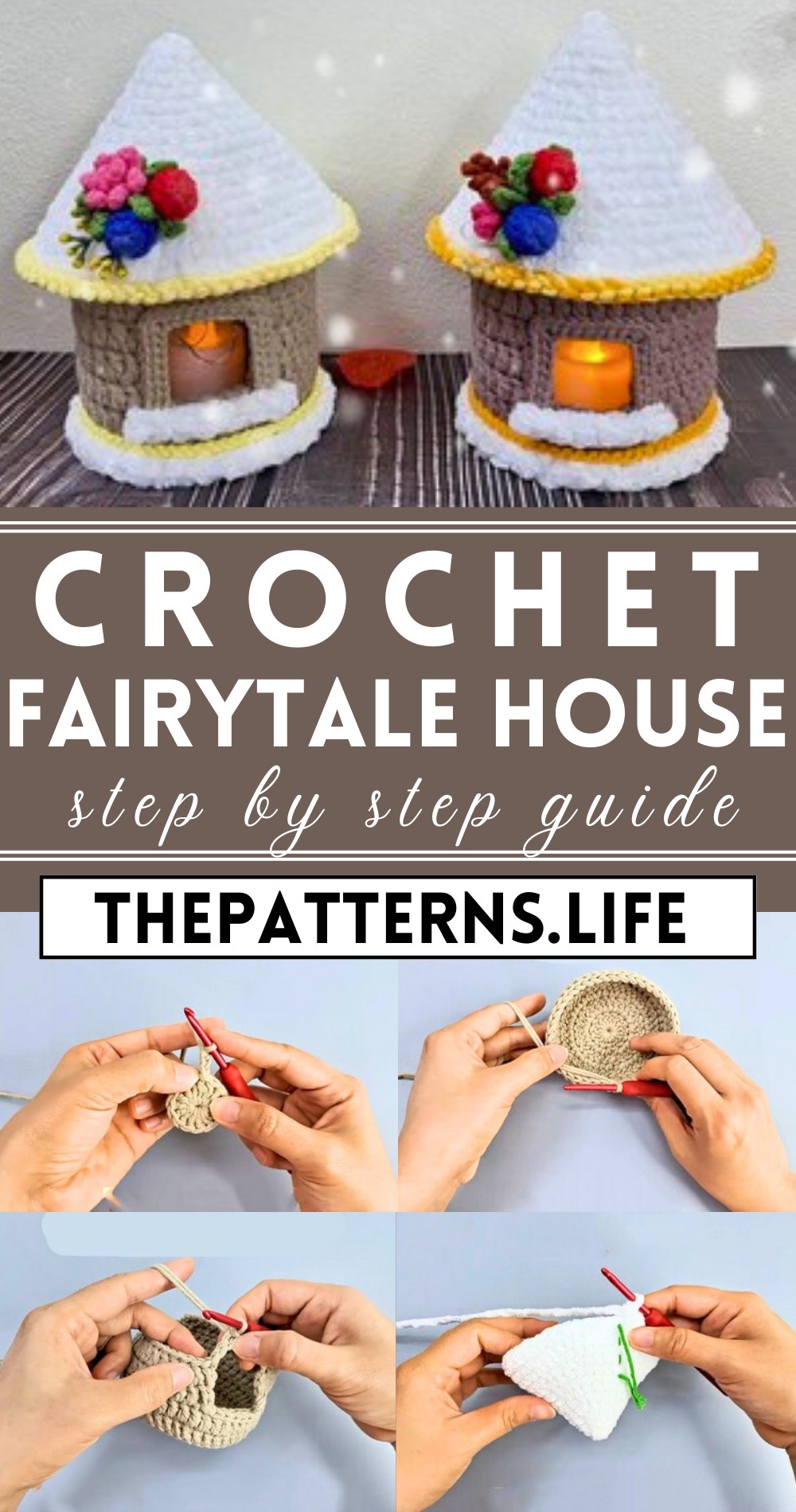 Crochet Christmas Fairytale House