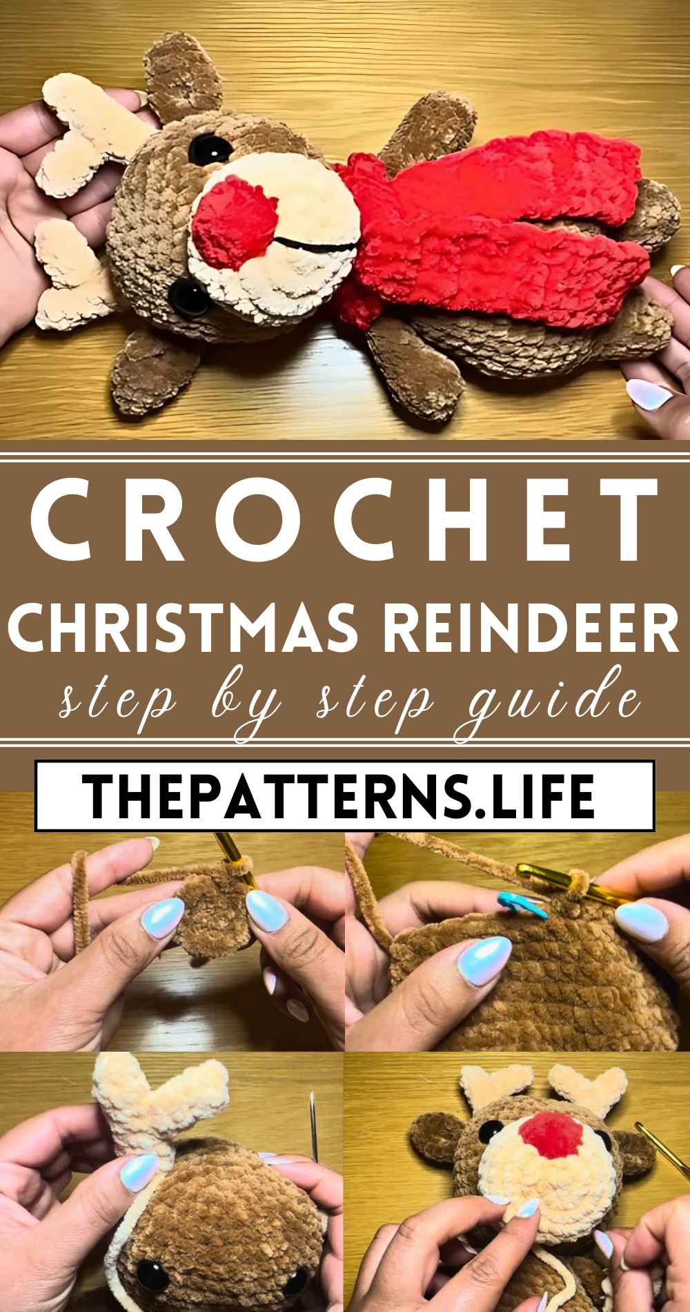 Crochet Christmas Reindeer