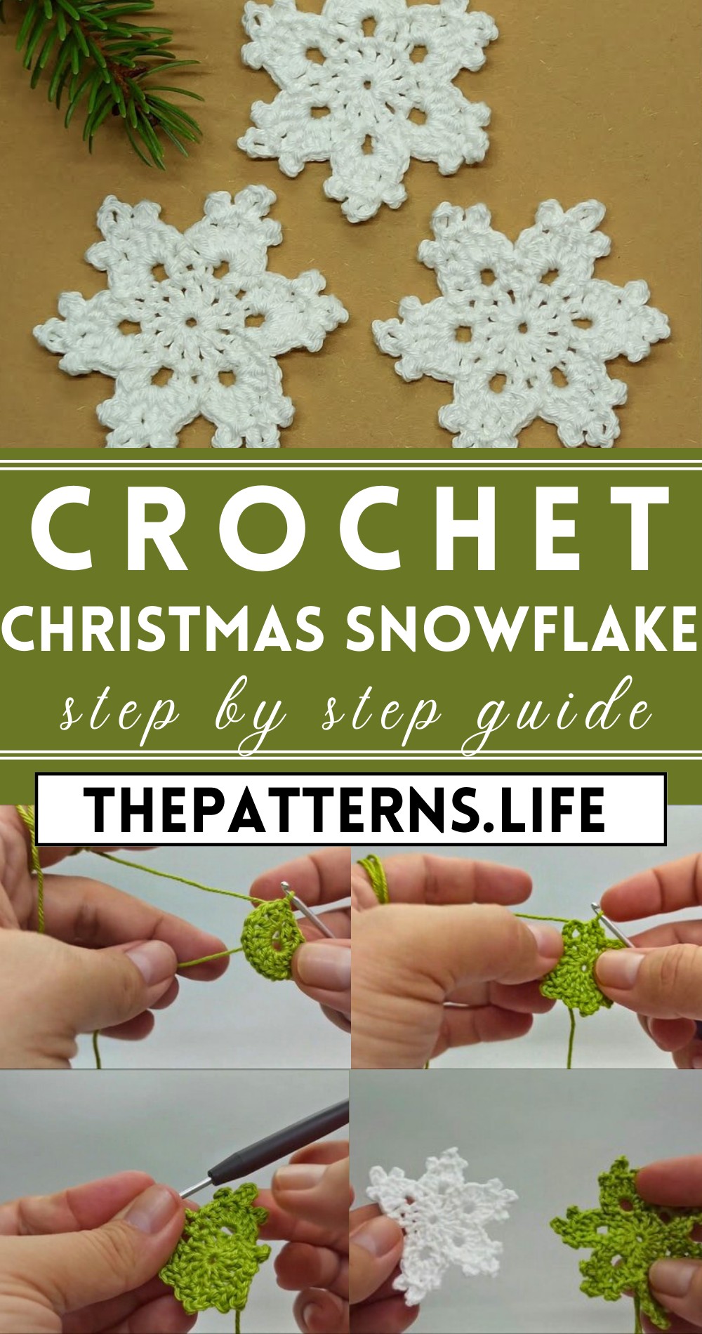 Crochet Christmas Snowflake