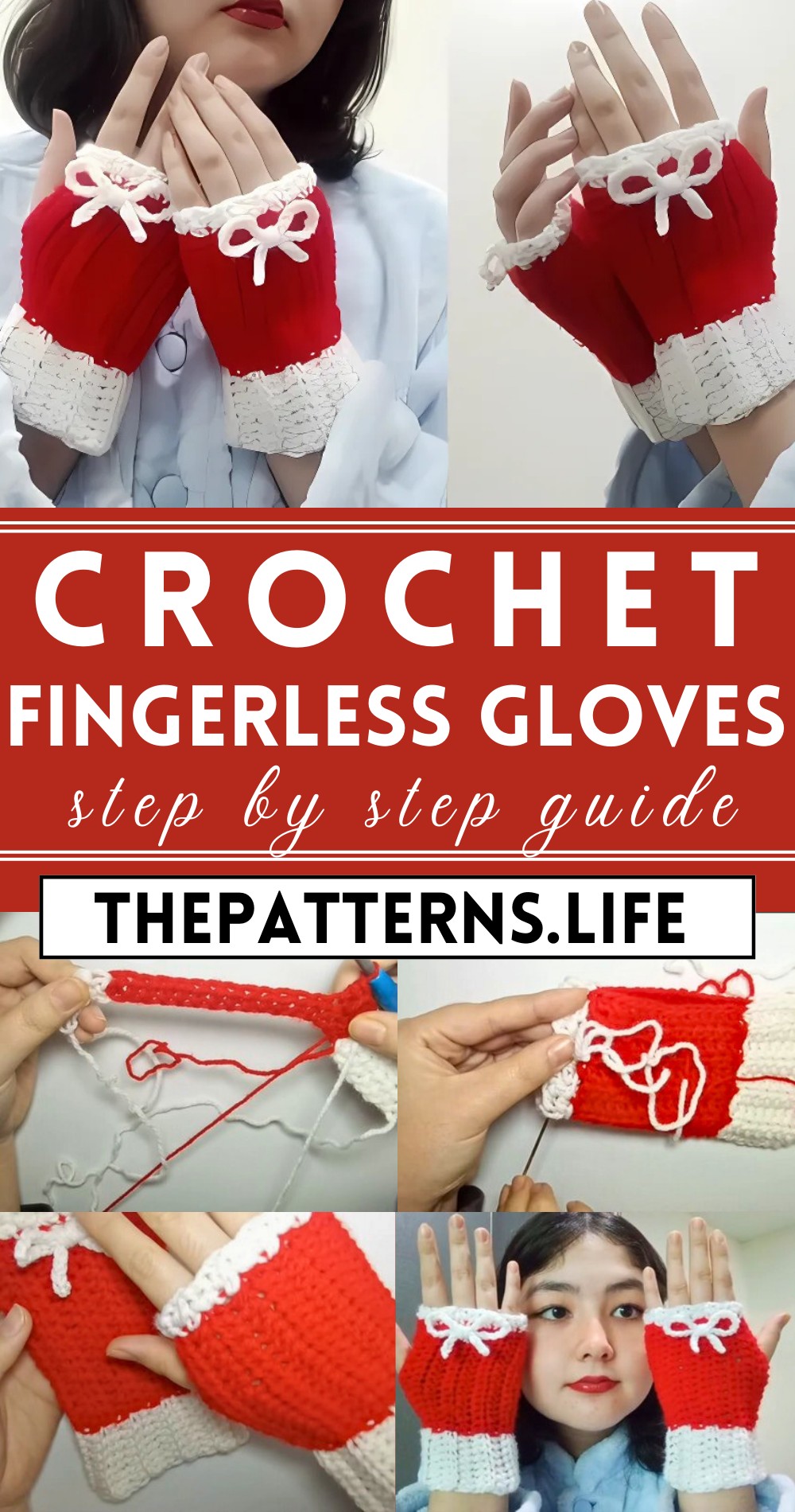 Crochet Fingerless Gloves