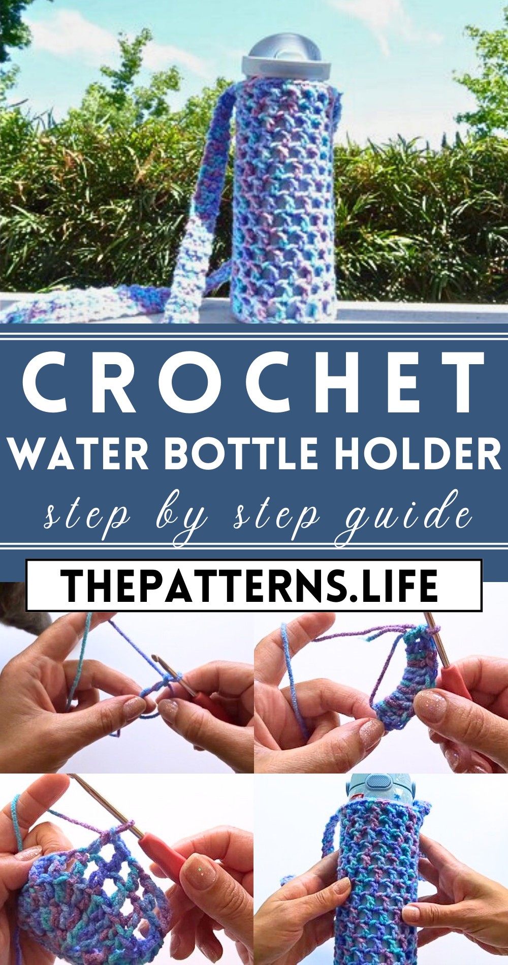 Crochet Water Bottle Holder