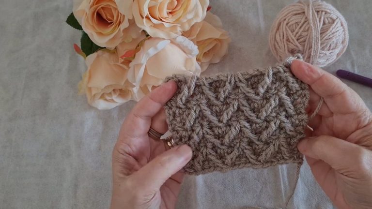 Crochet Arrow Stitch Simple & Unforgettable Pattern