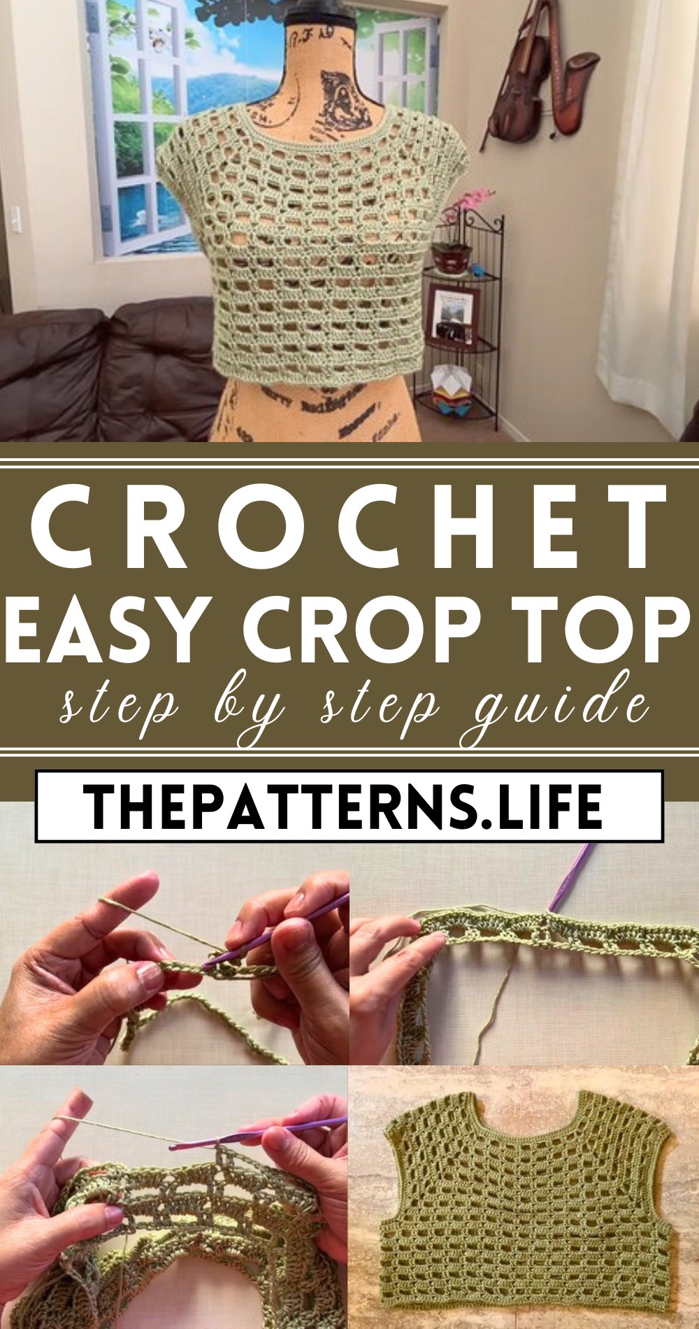 Crochet Crop Top