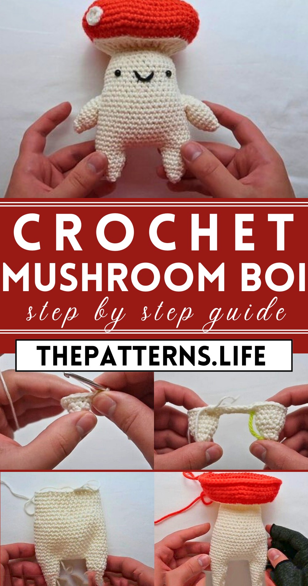 Crochet Mushroom Boi