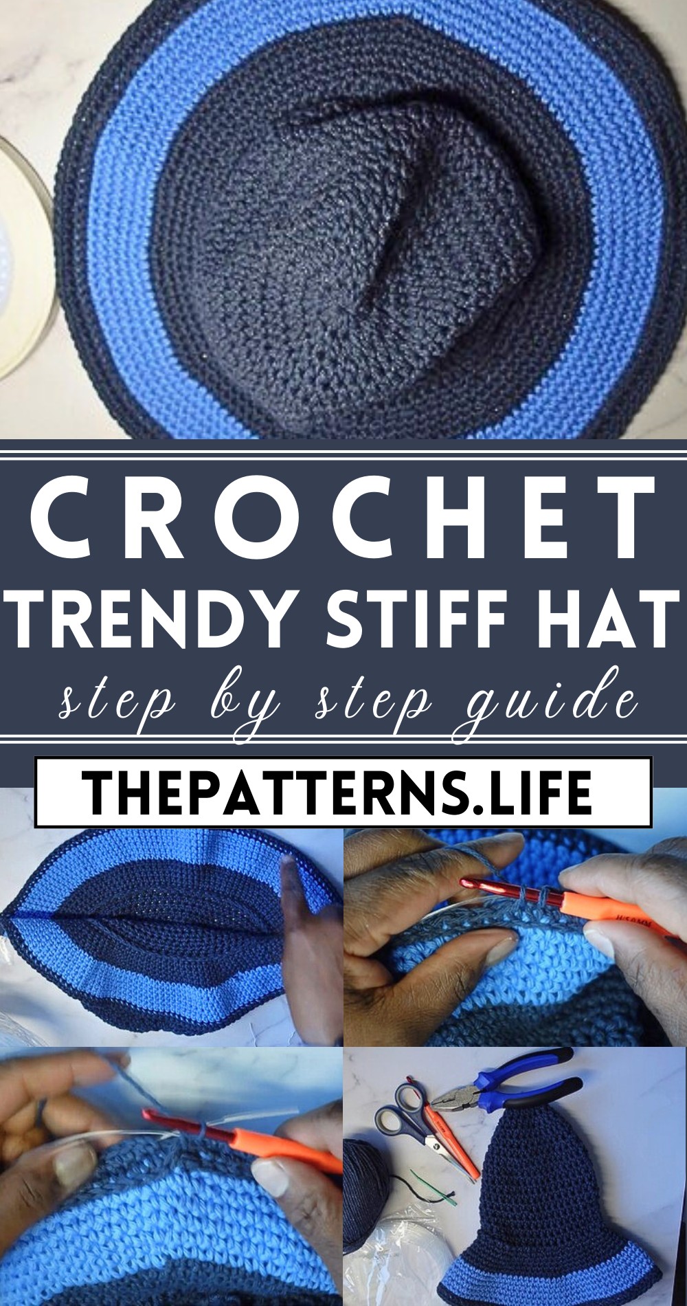 Crochet Stiff Hat