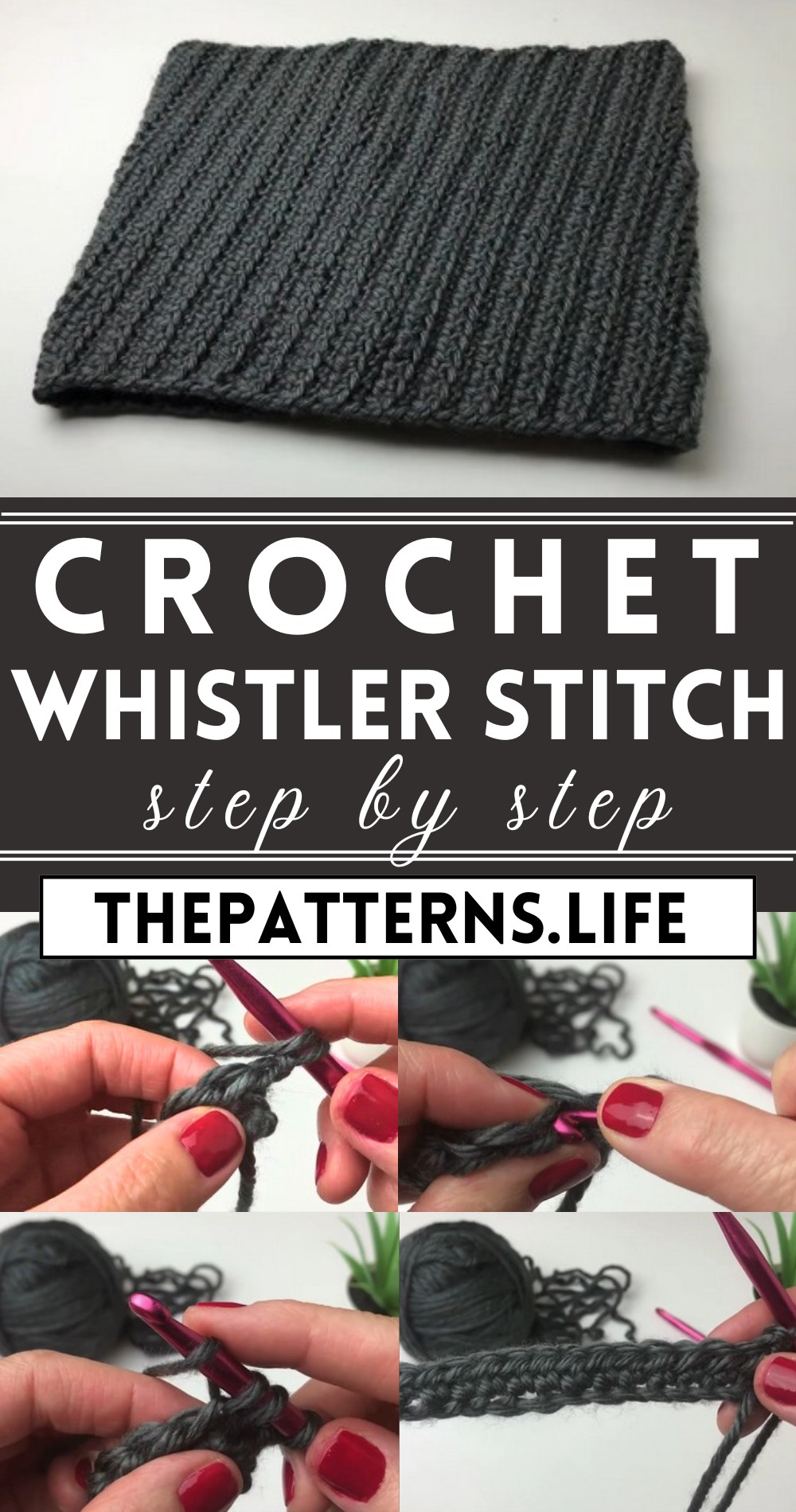 Crochet Whistler Stitch