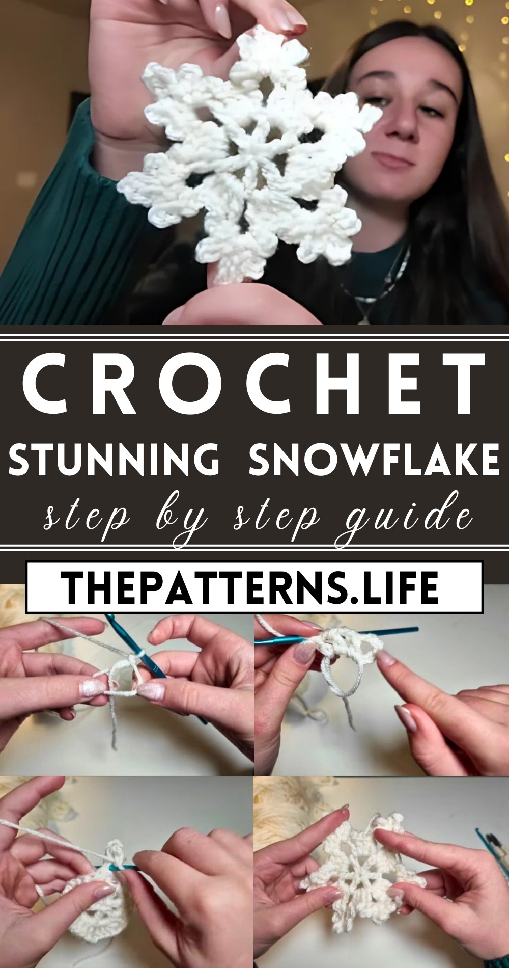 Frosty Flair Make A Stunning Crochet Snowflake Pattern Which Is Perfect For Every Occasion