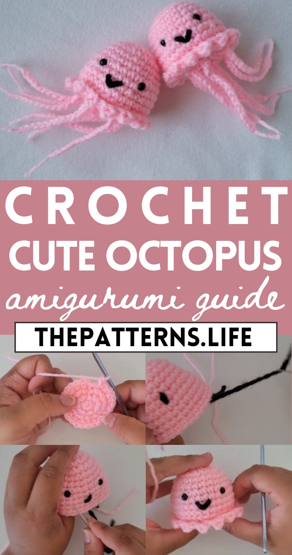 Soft & Cuddly Crochet Squid & Octopus Tutorial Charming Gift For Children